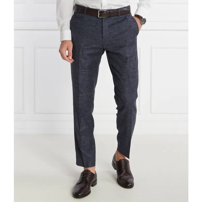 BOSS BLACK Vlnené nohavice H-Genius-241 | Regular Fit | s prímesou 61719052