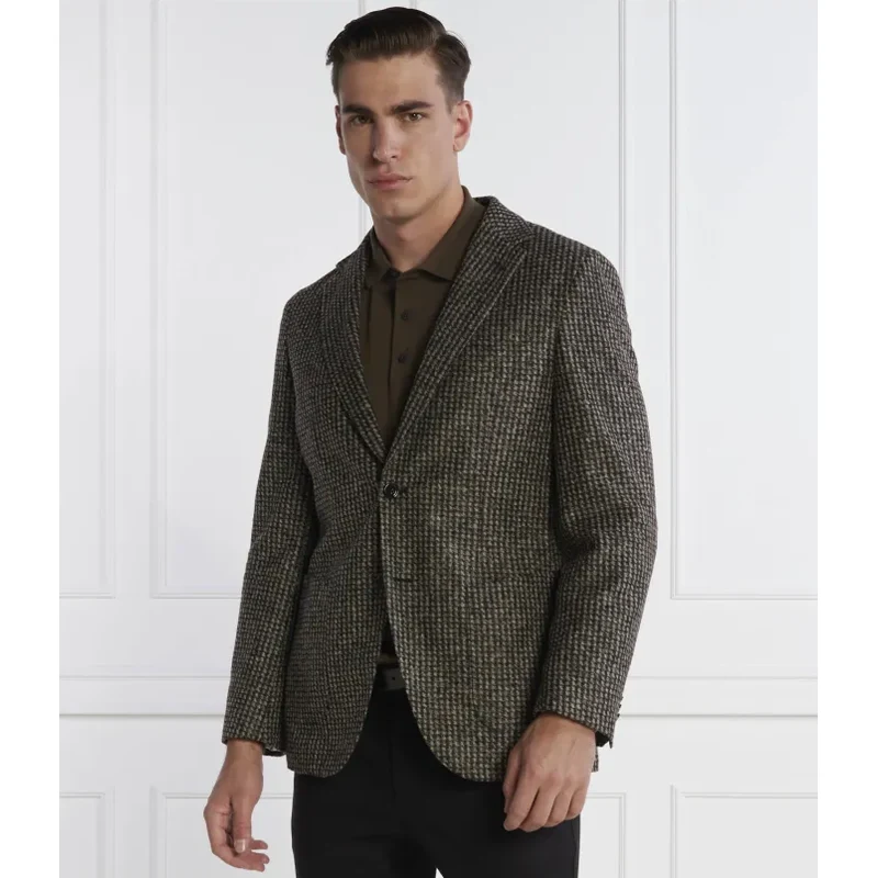 BOSS BLACK Sako 2v1 C-Jaye-J-Bib-233 | Longline Fit | s prímesou vlny 46720960