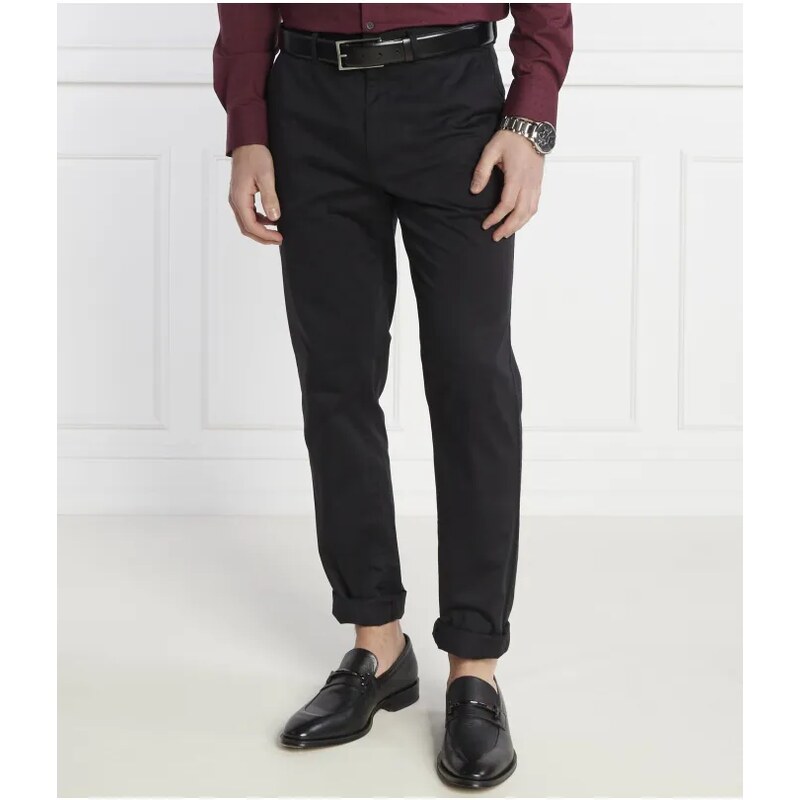Calvin Klein Nohavice SATIN STRETCH CHINO | Slim Fit 45859682