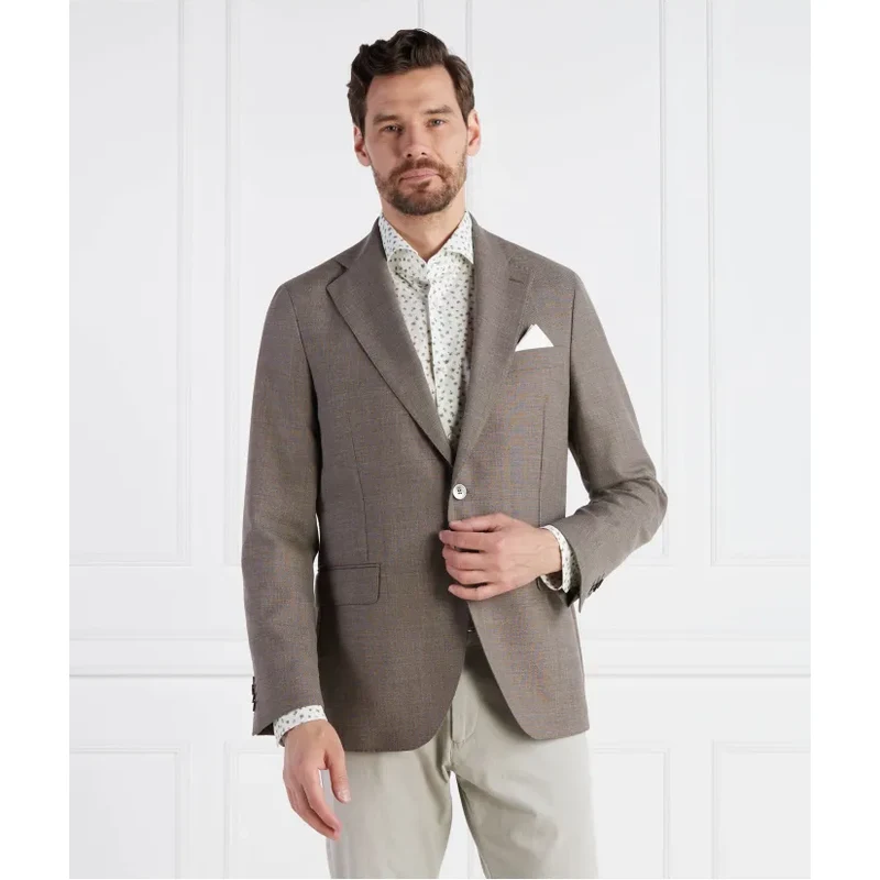 Oscar Jacobson vlnená sako ferry soft blazer | regular fit 43137143