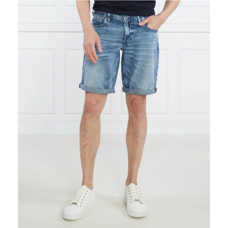 GUESS Šortky SONNY SHORT | Regular Fit | s prímesou ľanu 42164073