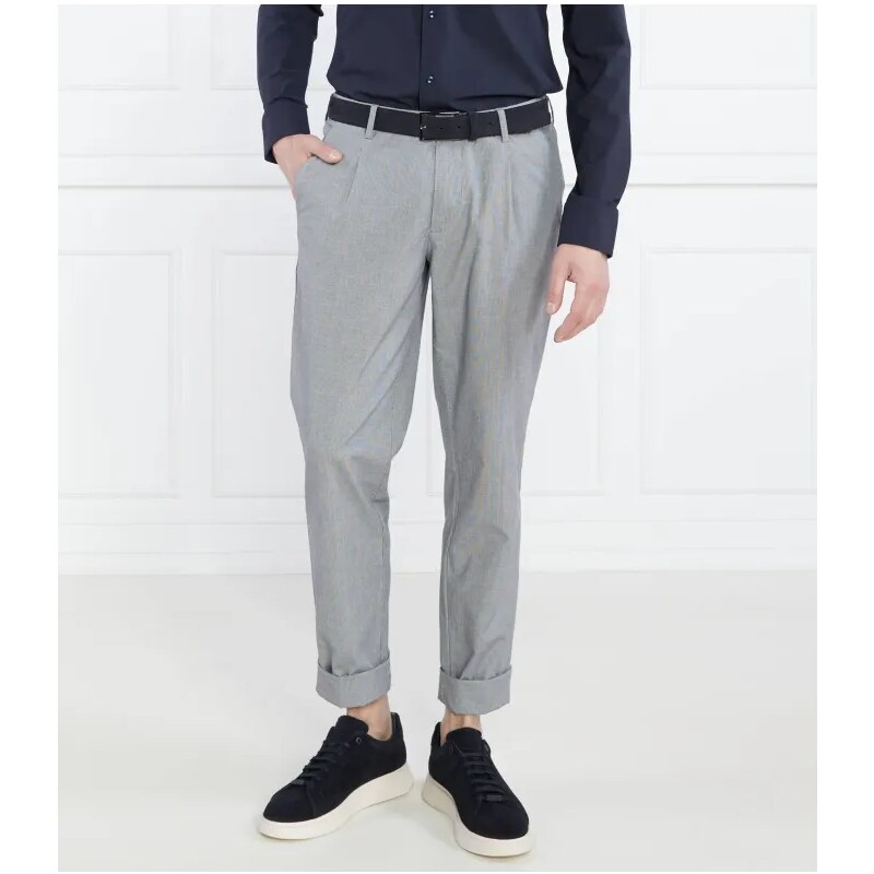 BOSS BLACK Nohavice Kaito1-PL | s prímesou ľanu 40791447