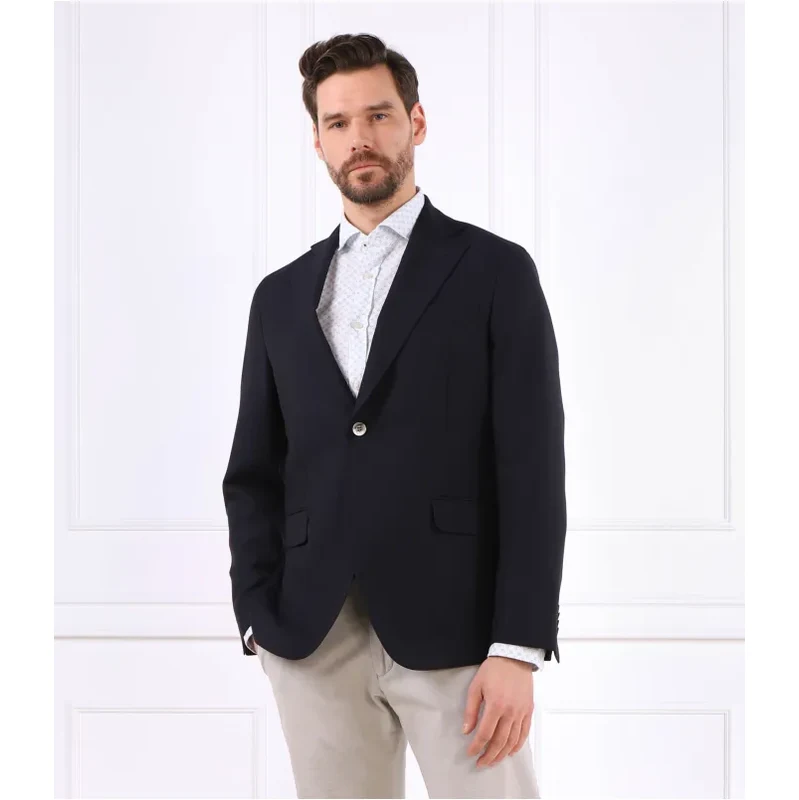 Oscar Jacobson vlnená sako ferry soft blazer | regular fit 40791450