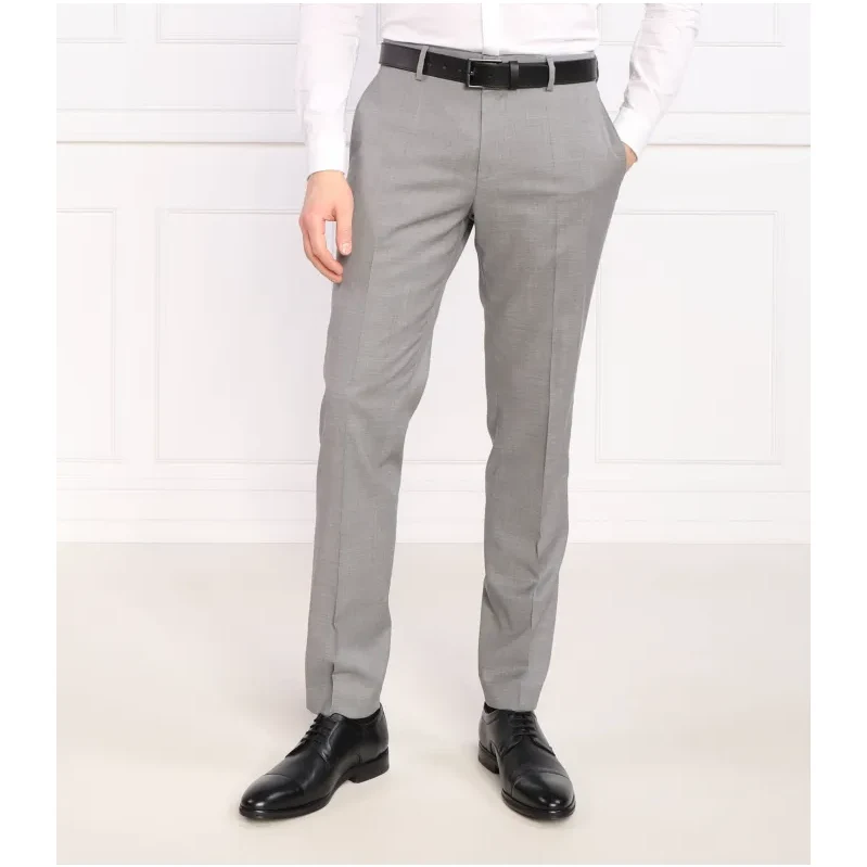 BOSS BLACK vlnené nohavice h-genius-mm-224 | slim fit 37890171