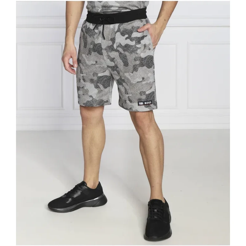 BOSS ORANGE Šortky BOSS x NBA Slam_Camo | Regular Fit 36309820