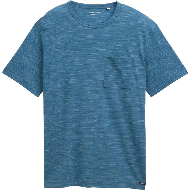 TOM TAILOR Tričko opálová / pastelovo modrá / čierna 64818508