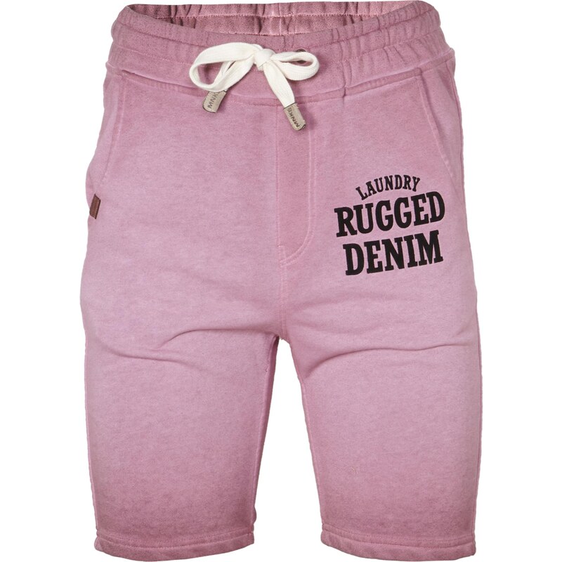 KOROSHI Nohavice bordová / pastelovo červená / čierna 65868364