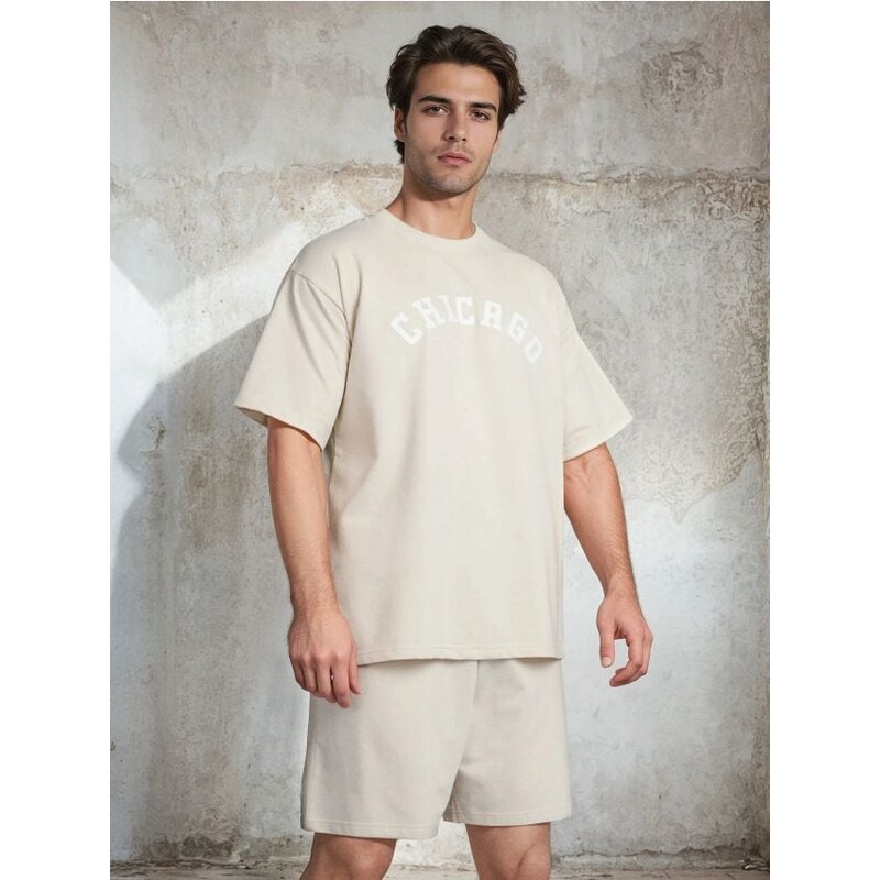 Sinsay - Dvojdielne oversize pyžamo - viacfarebná 65738481