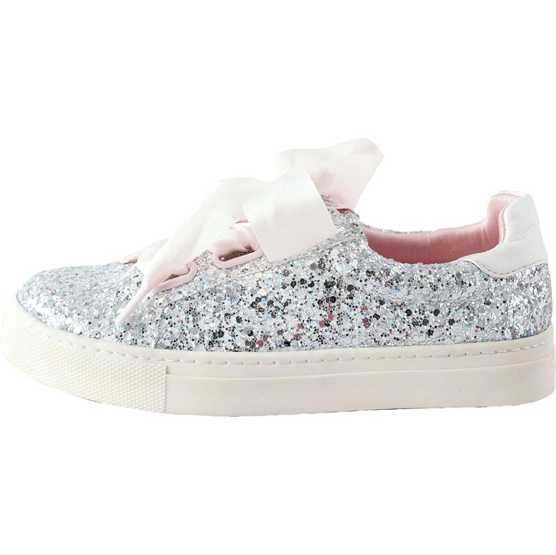 Next Tenisky strieborná / biela 65655446