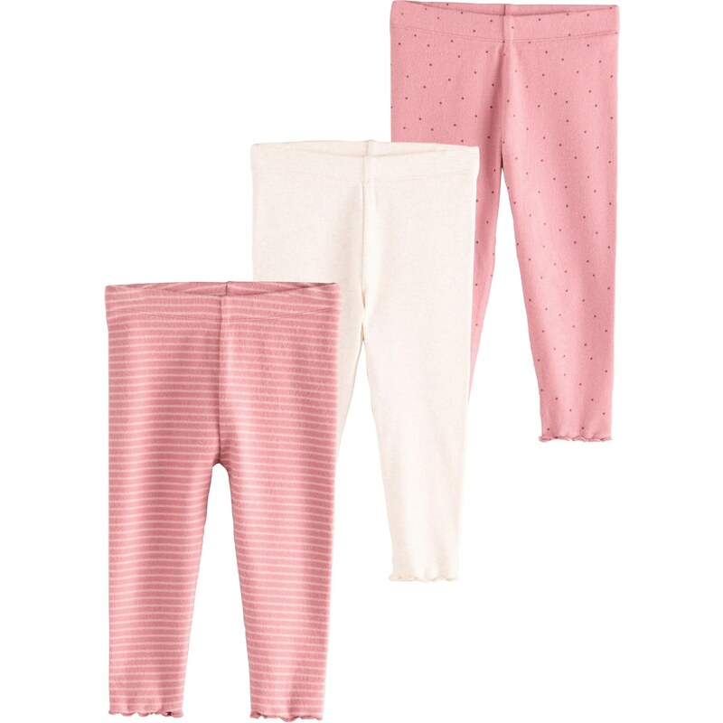 Next Legíny ružová / biela 65884555