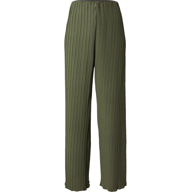 ABOUT YOU Nohavice Gina tmavozelená 65885989