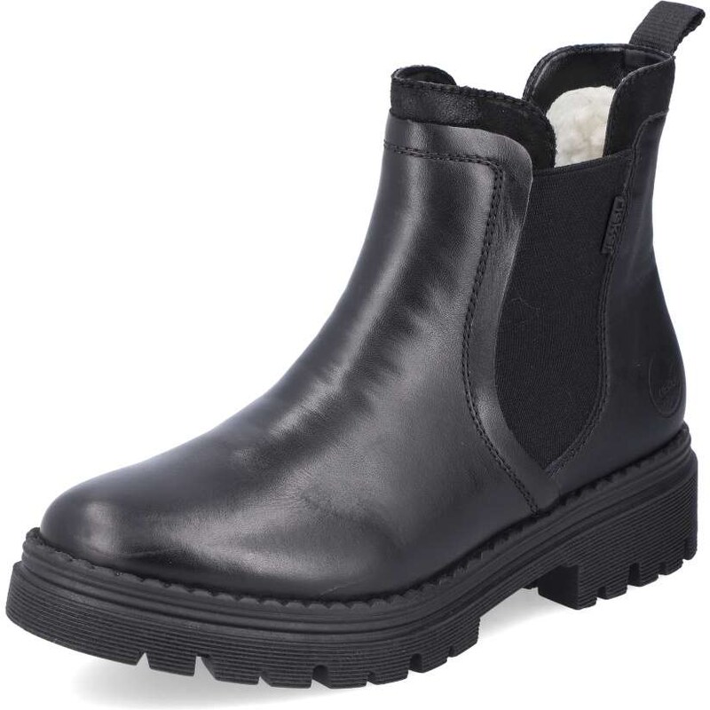 Dámska členková obuv RIEKER Z8584-00 čierna W5 64818906