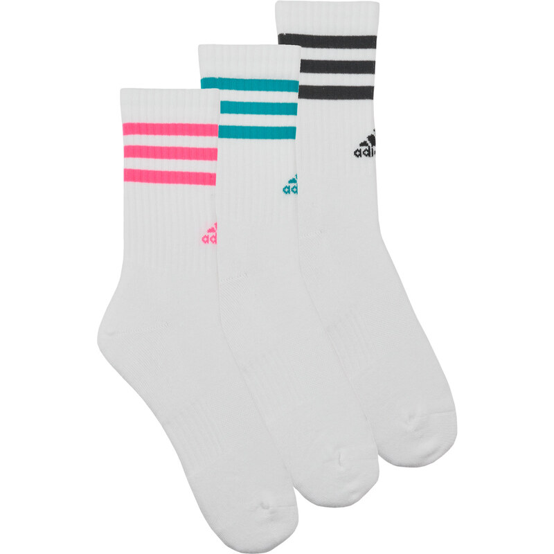 adidas Ponožky 3-Stripes Cushioned Crew Socks 3 Pairs adidas 65471513