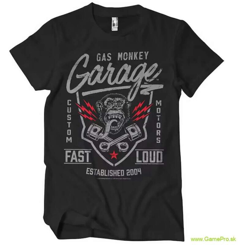 Hybris Gas Monkey Garage Fast n Loud (tričko) 64819038