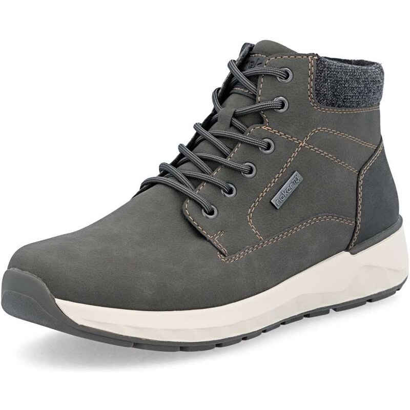 Pánska členková obuv RIEKER 11502-45 sivá W5 64819504