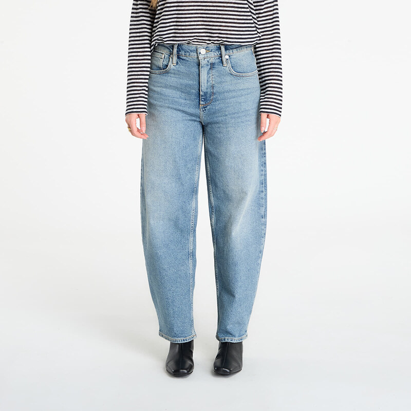 Džínsy AllSaints Sadie Barrel Leg Denim Jeans Washed Indigo 27 64819813