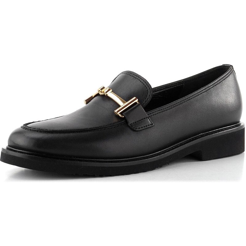 Gabor mokasíny čierne 75.211.27 65612056