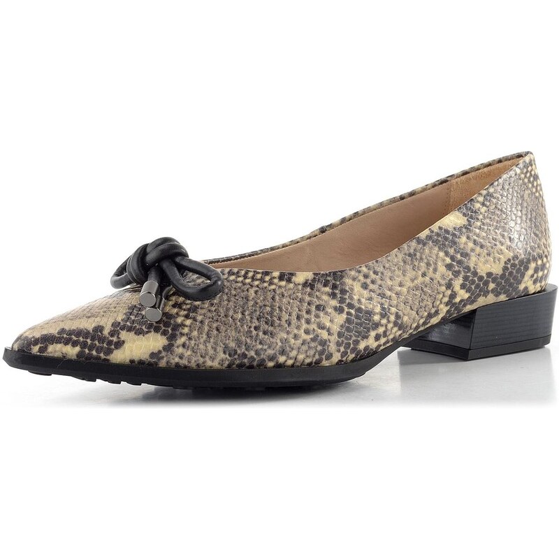 Hispanitas špičaté hadinkové lodičky Turin topo HI254260 65611939