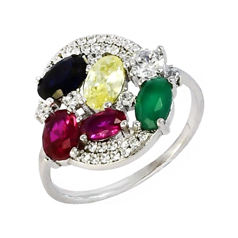 Strieborný prsteň Glare 948 64822117