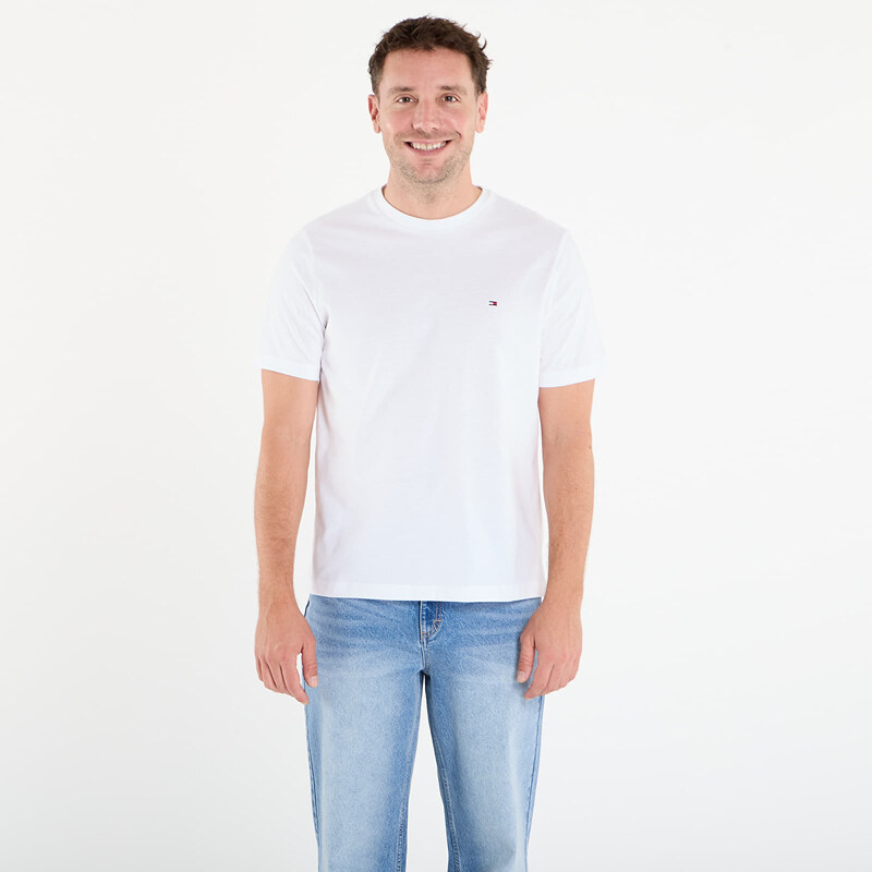 Tričko Tommy Hilfiger Essential Reg Fit Solid Tee White M 64822451