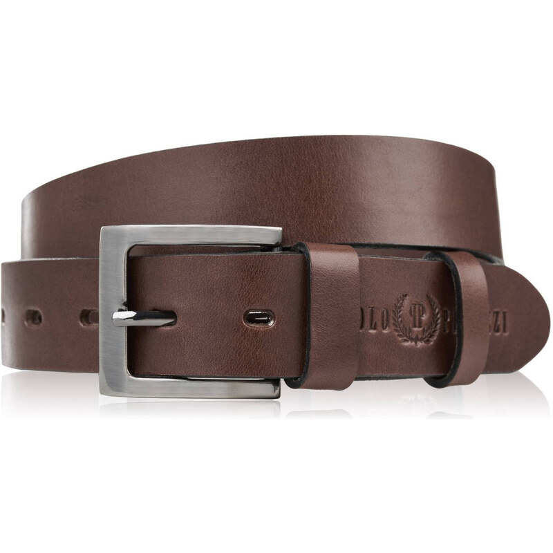 Paolo Peruzzi Pánsky kožený opasok prémiovej kvality s klasickou 64795731