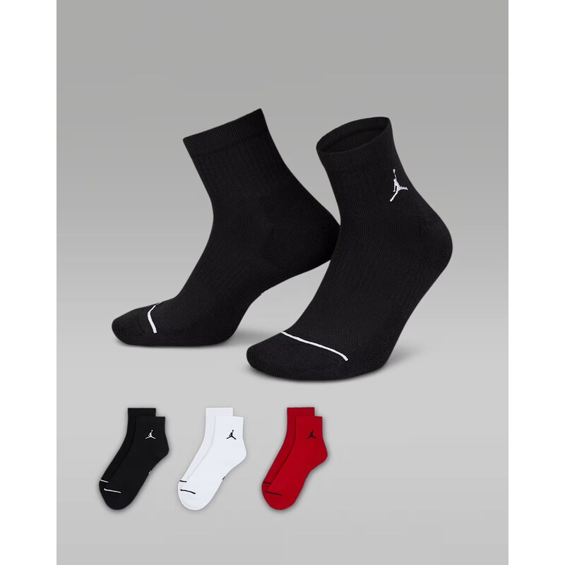 Jordan Unisex Everyday Poly Ankle Socks 3pair MULTI-COLOR 902 64827628