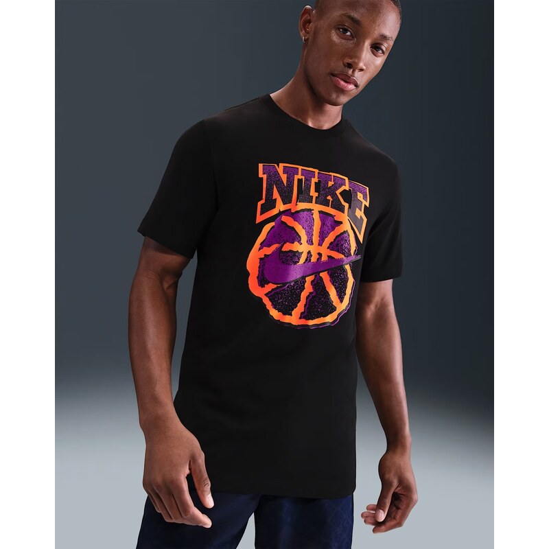 Nike Mens Dri-FIT Basketball T-Shirt BLACK 010 64827625