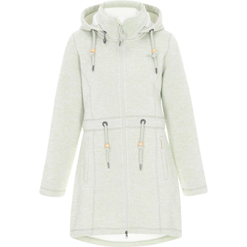 Schmuddelwedda Flisová bunda pastelovo zelená 65657684