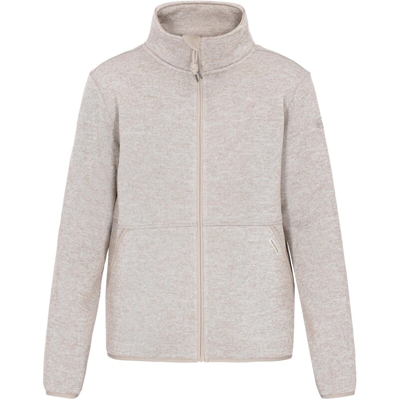 Schmuddelwedda Flisová bunda slonová kosť / šedobiela 65655412