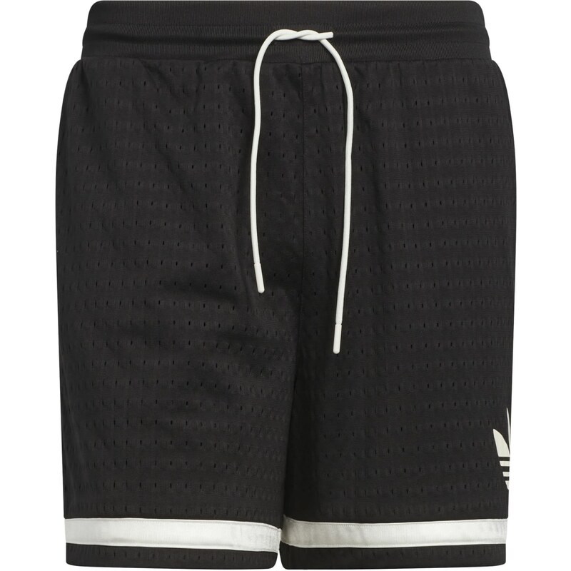 ADIDAS ORIGINALS Nohavice Originals Basketball čierna / šedobiela 65644897