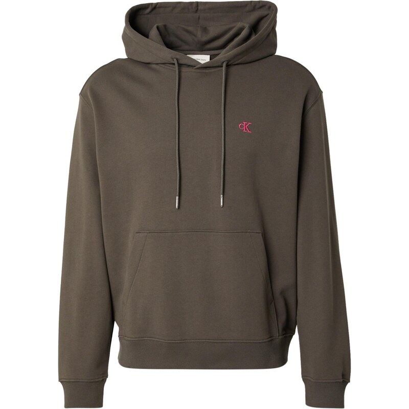 Calvin Klein Jeans Mikina tmavošedá / ružová 65139083