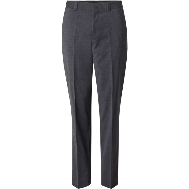 HUGO Nohavice s pukmi Tom253X-MH tmavosivá 64826232