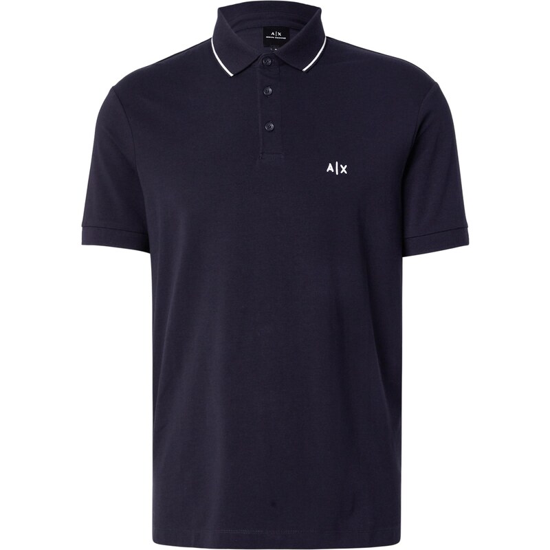 ARMANI EXCHANGE Tričko námornícka modrá / biela 64826241