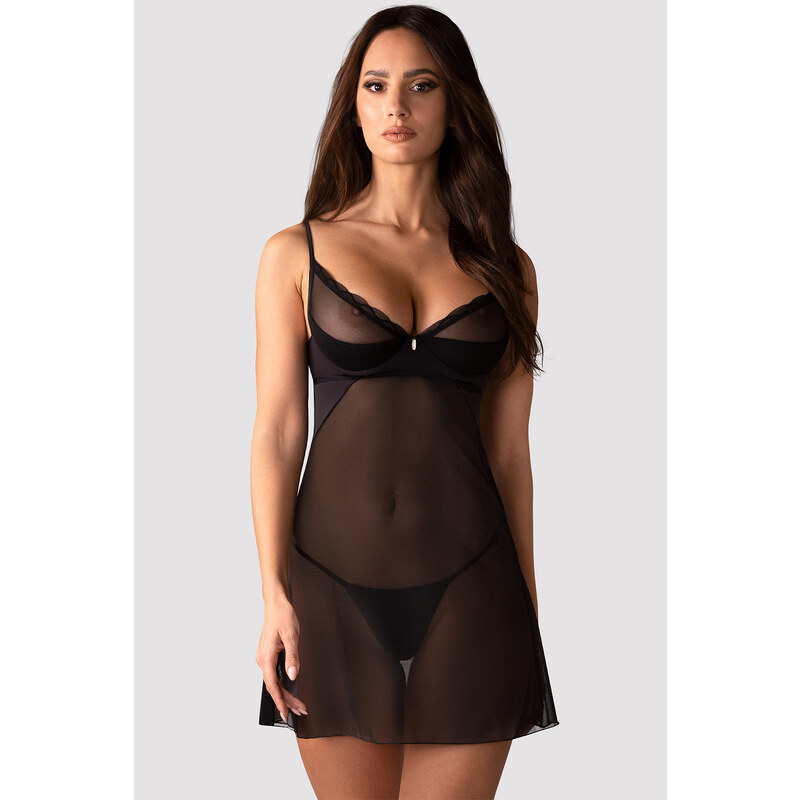 Obsessive Stelisa chemise - košieľka + tangá 68503286