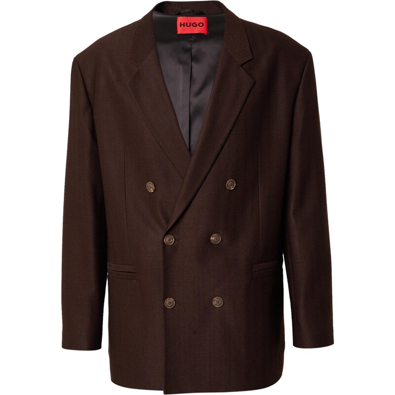 HUGO Sako Usmar253F1X hnedá / tmavohnedá 65886100