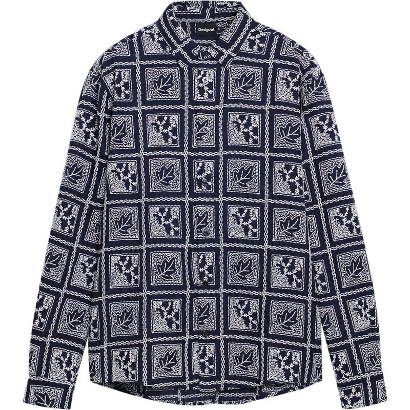 Desigual Košeľa modrá / biela 64826140