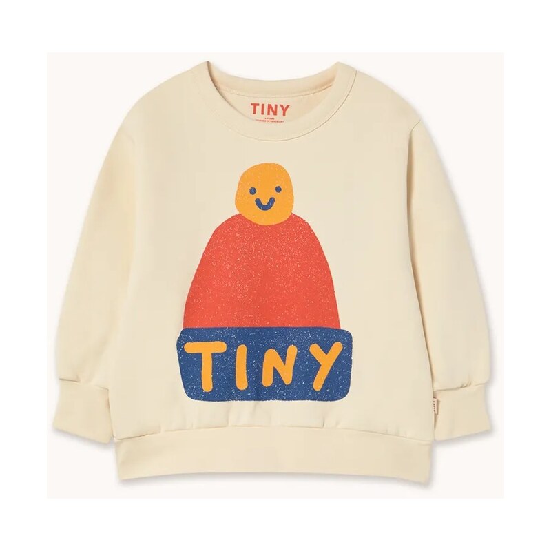 Detská bavlnená mikina Tinycottons BEANIE GRAPHIC SWEATSHIRT 64826364