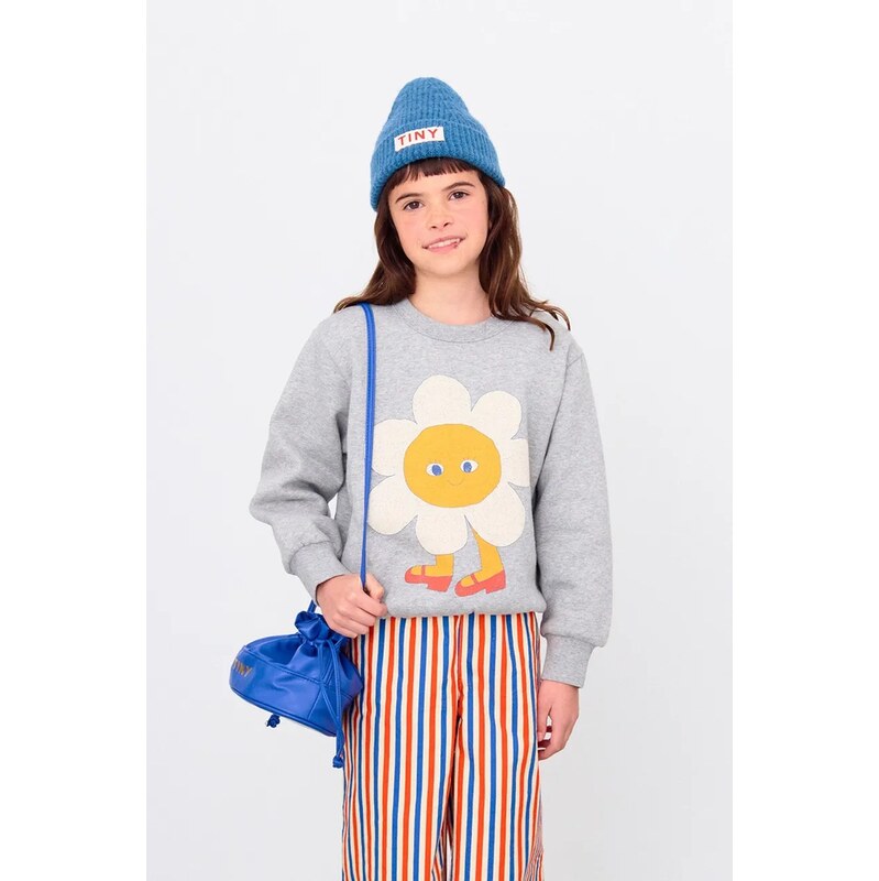 Detská bavlnená mikina Tinycottons FLOWER GRAPHIC SWEATSHIRT 64826401