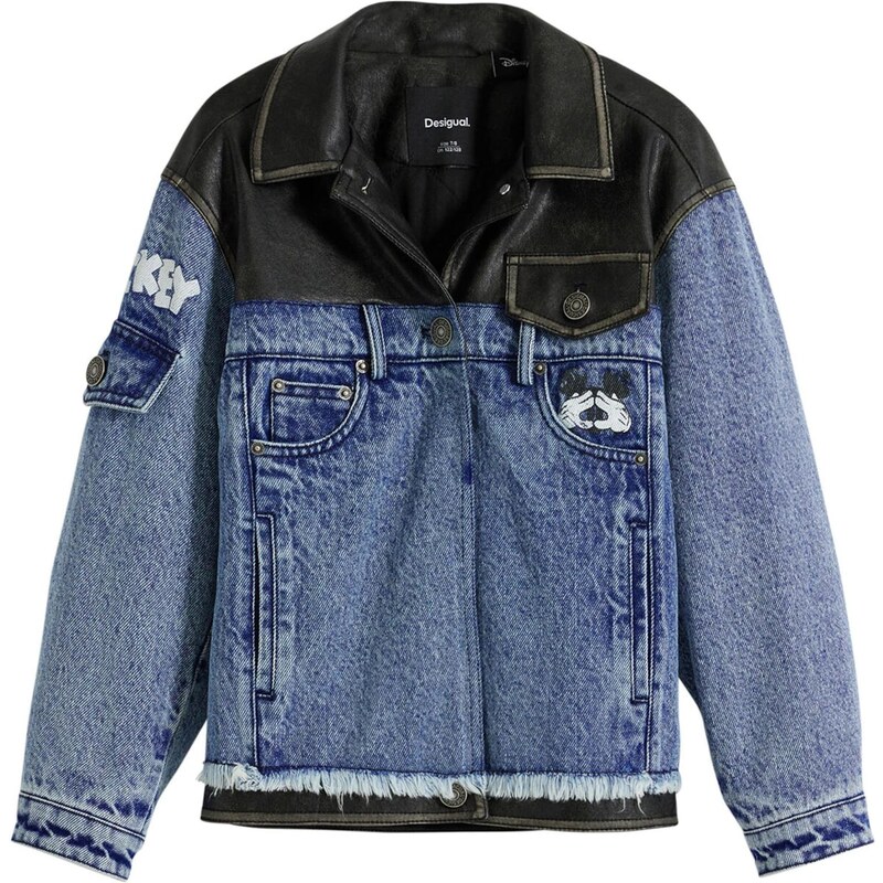 Desigual Prechodná bunda modrá / zmiešané farby 65883281