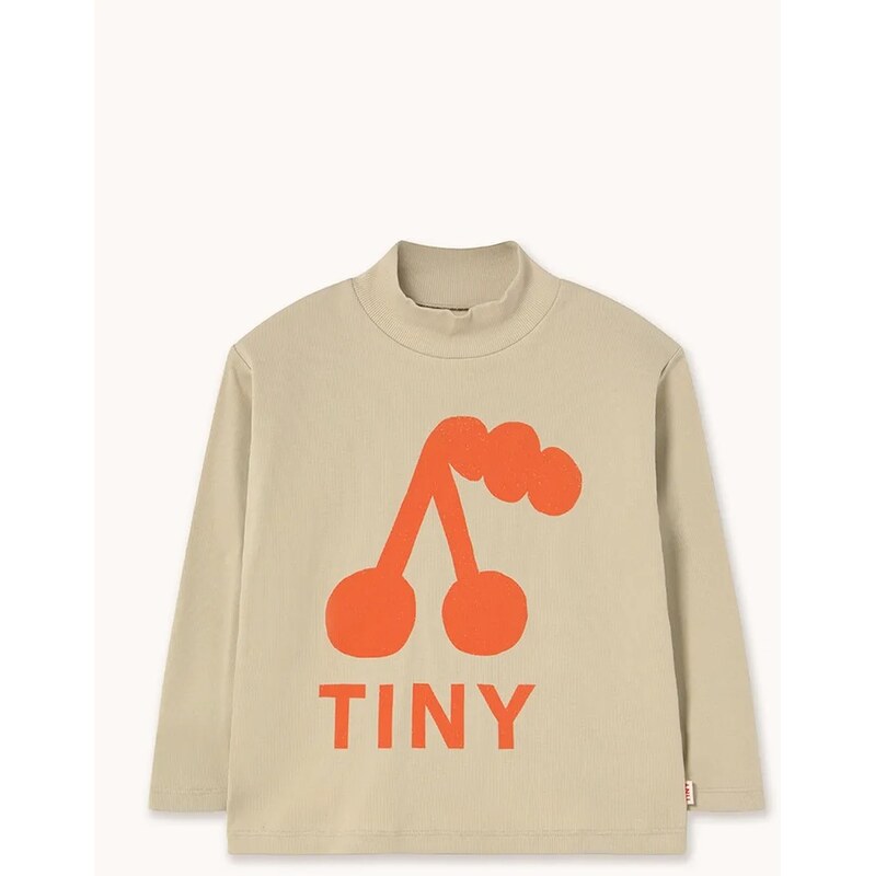Detská bavlnená košeľa s dlhým rukávom Tinycottons CHERRY GRAPHIC RIB 64826423