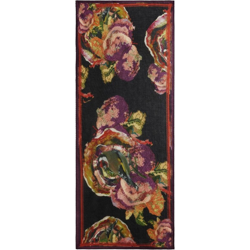 Desigual Šál zmiešané farby / čierna 65657576