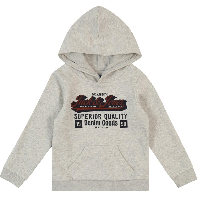 JACK & JONES MINI Mikina tmavomodrá / karmínovo červená / biela 65922002