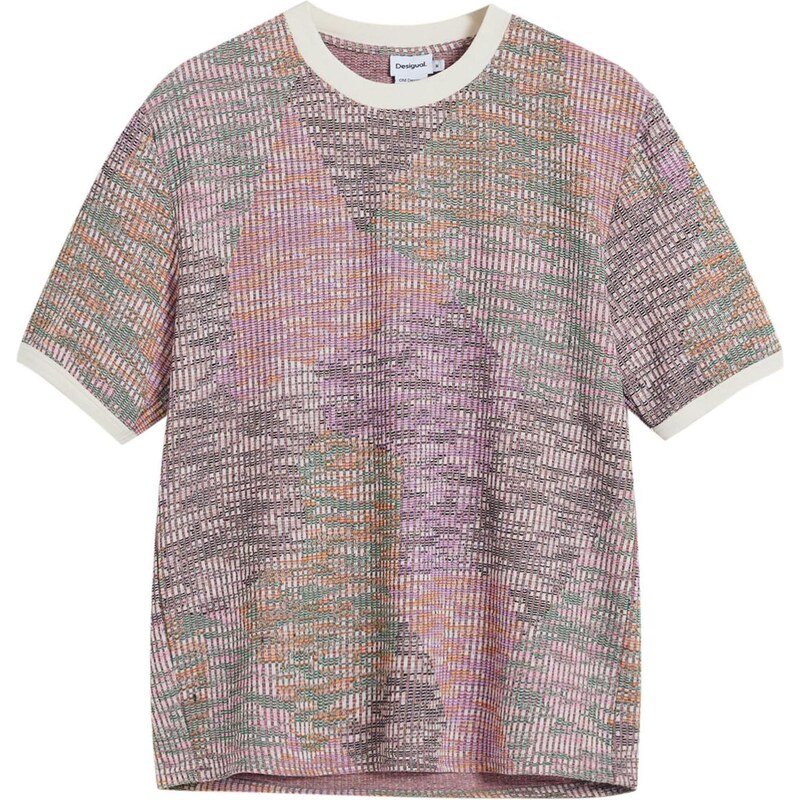 Desigual Tričko zmiešané farby 65656846