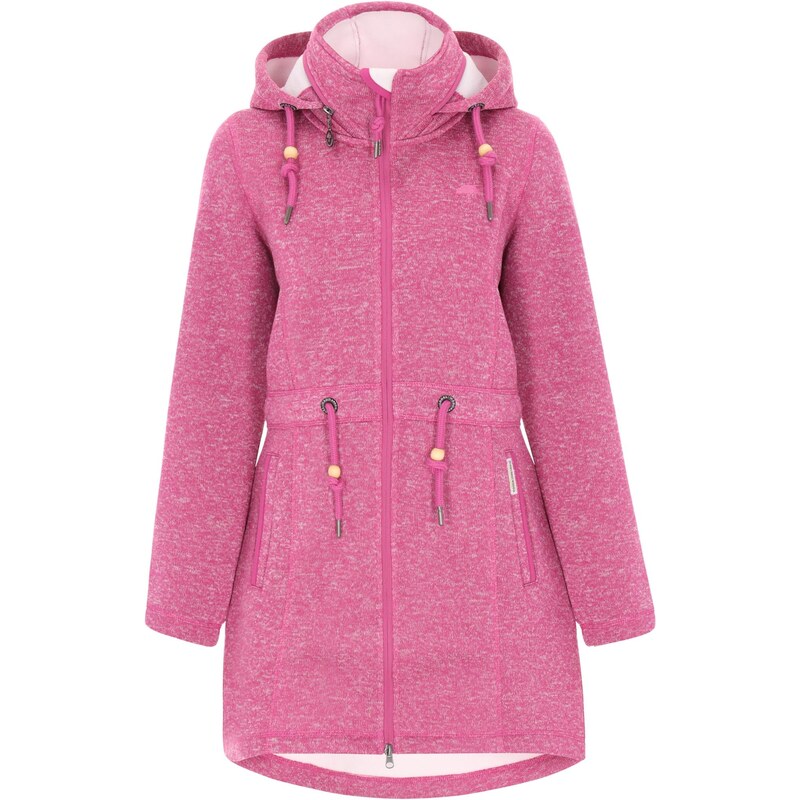 Schmuddelwedda Flisová bunda ružová 65656444