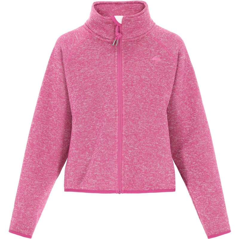 Schmuddelwedda Flisová bunda s ružovými fľakmi 65656442