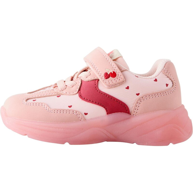 Next Tenisky svetlozelená / ružová / staroružová / červená 65654643