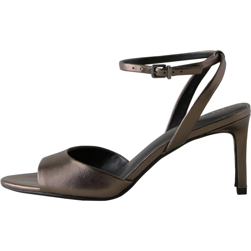 Next Remienkové sandále bronzová 65694552