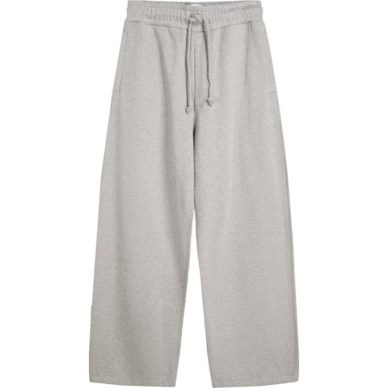 Bershka Nohavice sivá melírovaná 65415118