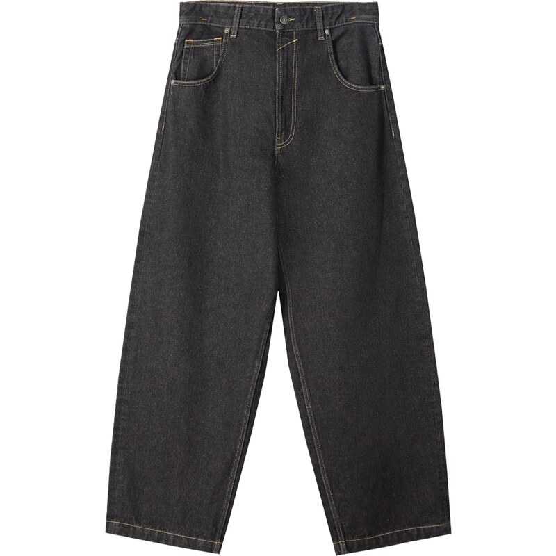 Bershka Džínsy antracitová 65886050