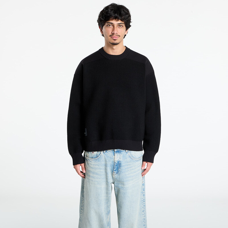 Sveter Y-3 Padded Ut Crew UNISEX Black XL 64839874